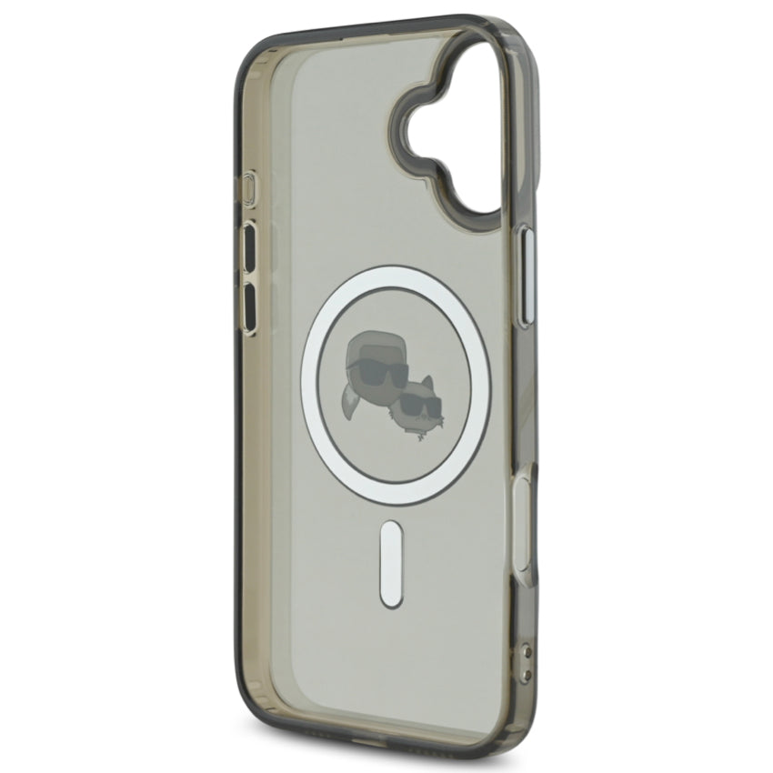 iPhone 16 Plus Case Karl Karl-Choupette Head MagSafe - Black