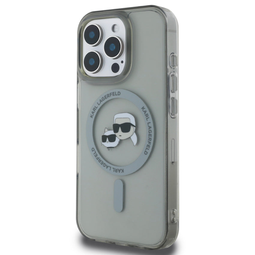 iPhone 16 Pro Max Case Karl Karl-Choupette Head MagSafe - Black