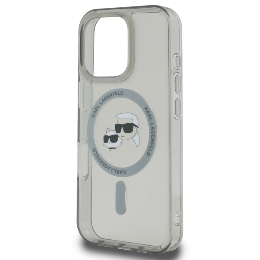 iPhone 16 Pro Max Case Karl Karl-Choupette Head MagSafe - Black