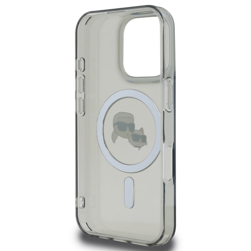 iPhone 16 Pro Max Case Karl Karl-Choupette Head MagSafe - Black