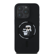 เคส Choupette Head รองรับ MagSafe สำหรับ iPhone 16 Pro สี Black จากแบรนด์ KARL LAGERFELD