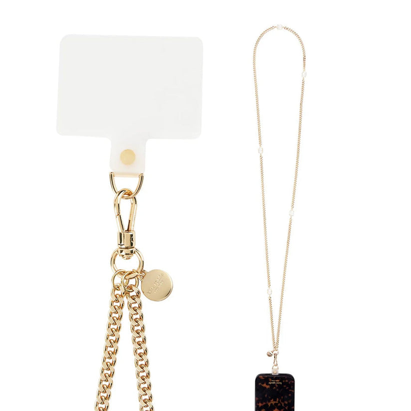 สายคล้องโทรศัพท์มือถือ Kate Spade Phone Crossbody สี Set in Stone แบรนด์ KATE SPADE