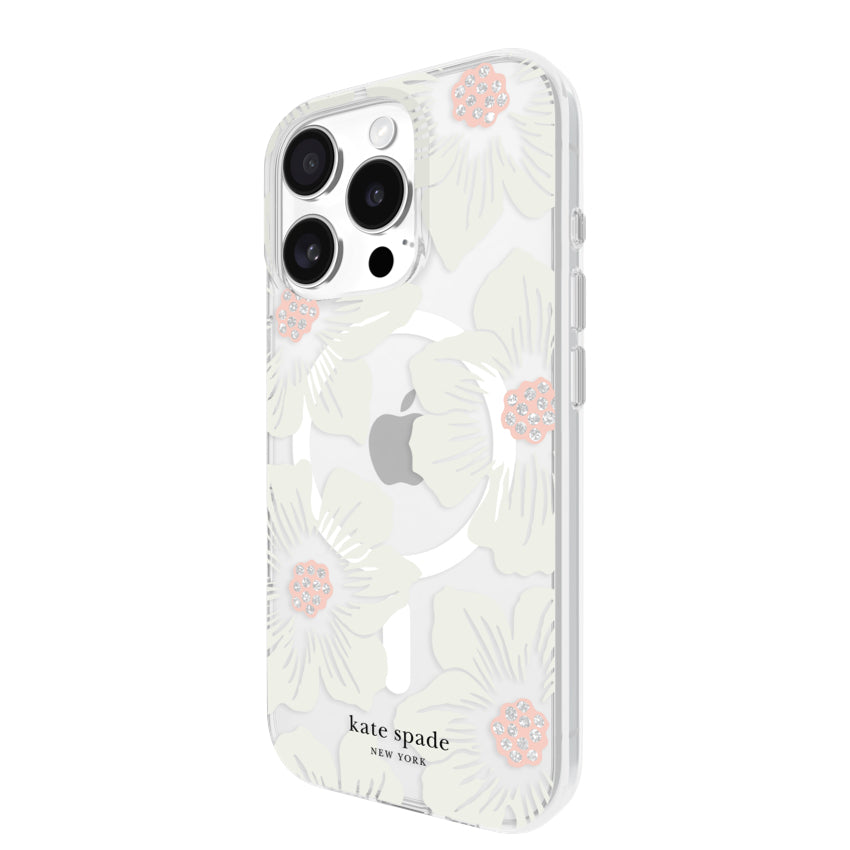 iPhone 16 Pro Case Kate Spade Prints MagSafe - Hollyhock Floral