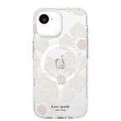 iPhone 16e Case Kate Spade Protective MagSafe - Hollyhock Floral