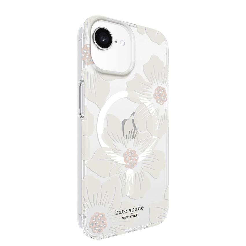 iPhone 16e Case Kate Spade Protective MagSafe - Hollyhock Floral