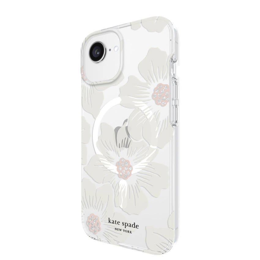 iPhone 16e Case Kate Spade Protective MagSafe - Hollyhock Floral