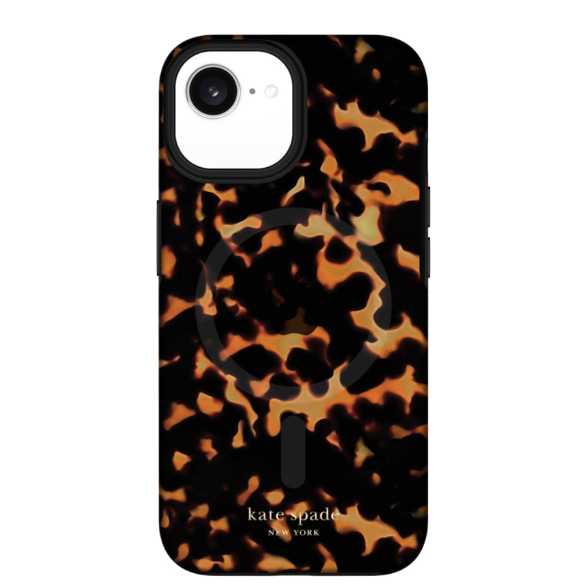 iPhone 16e Case Kate Spade Protective MagSafe - Transparent Tortoise
