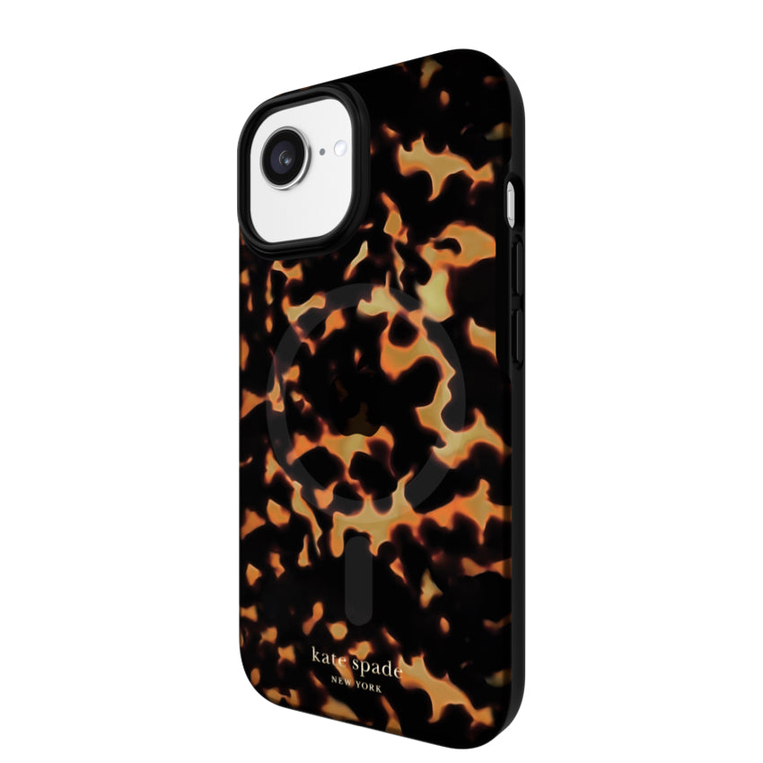 iPhone 16e Case Kate Spade Protective MagSafe - Transparent Tortoise