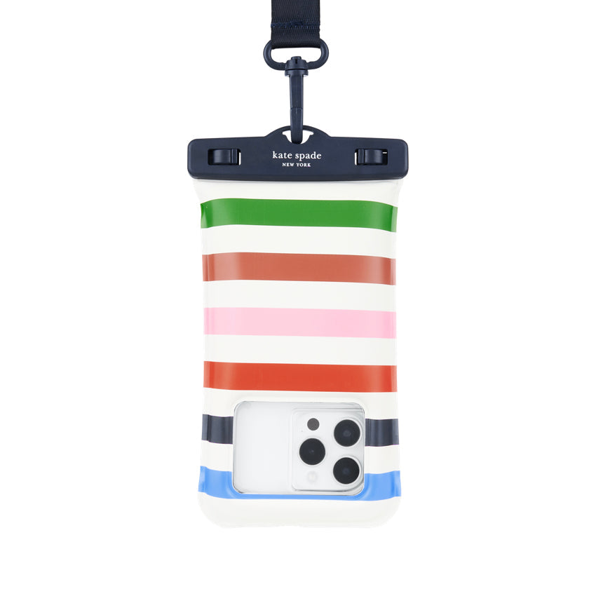 Kate Spade Waterproof Floatin Pouch - Adventure Stripe