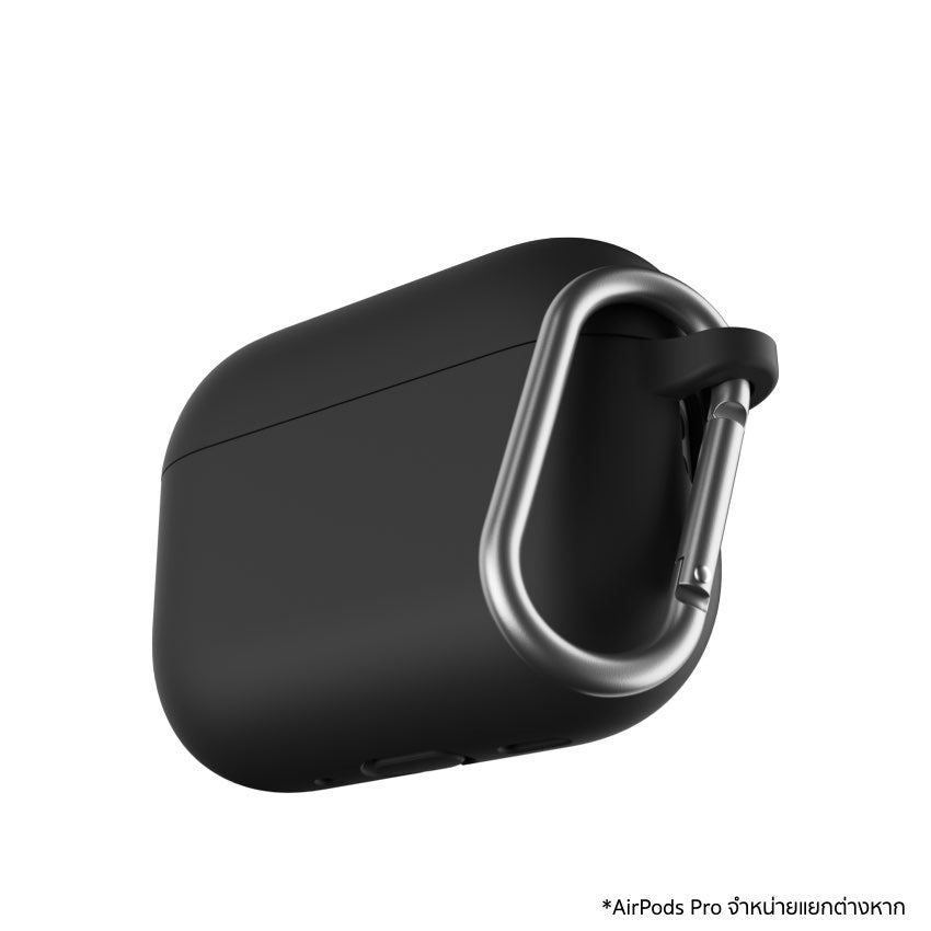 KEYBUDZ Elevate Keychain Case for AirPods Pro 3 - Black