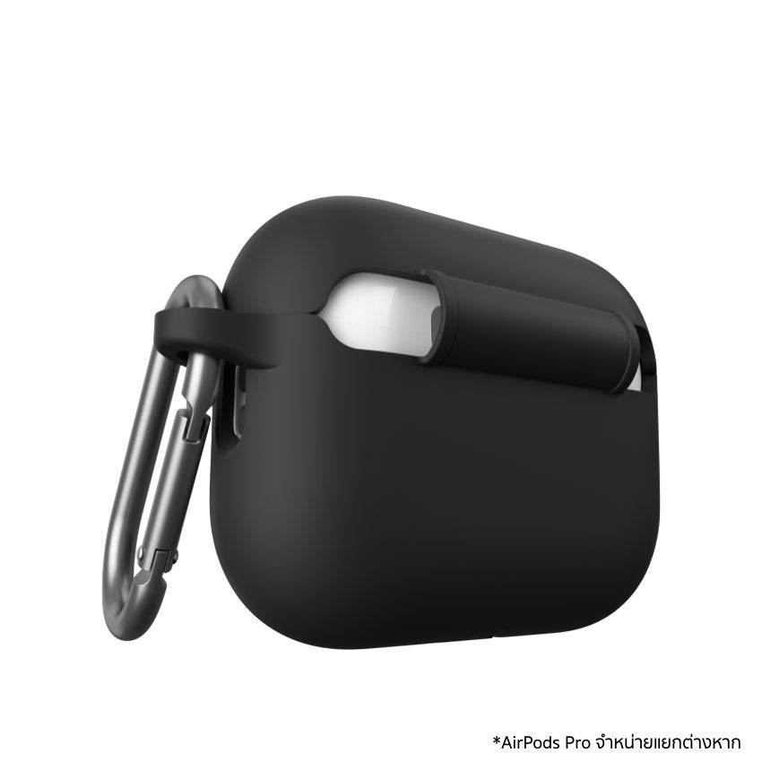 KEYBUDZ Elevate Keychain Case for AirPods Pro 3 - Black