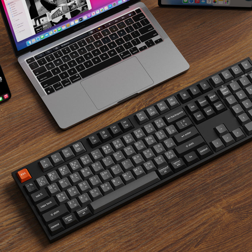 Keychron B36 Keyboard and Mouse Combo Full - Classic Black