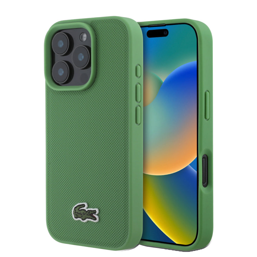 iPhone 16 Pro Case Lacoste MagSafe Hard - Green