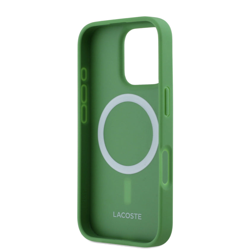 iPhone 16 Pro Case Lacoste MagSafe Hard - Green