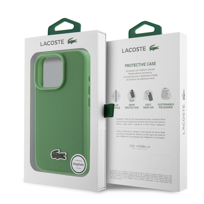 iPhone 16 Pro Max Case Lacoste MagSafe Hard - Green