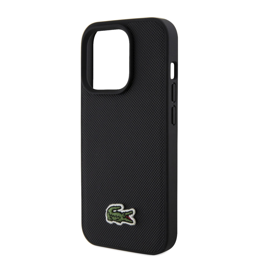LACOSTE Mag Hard Case for iPhone 15 Pro - Black