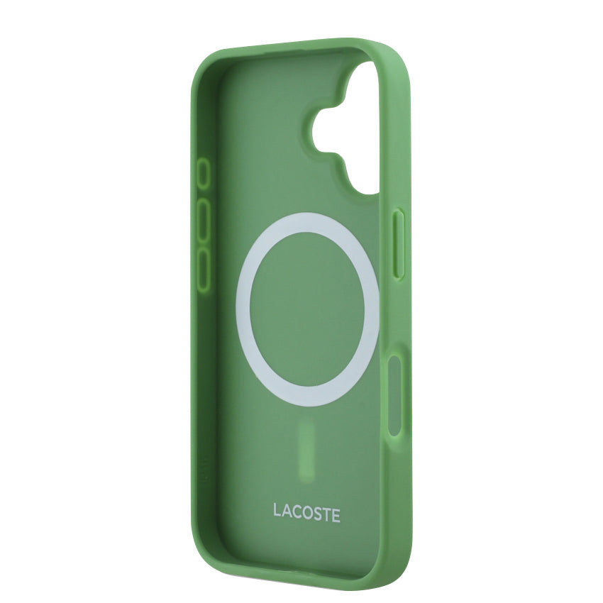 iPhone 16 Case Lacoste MagSafe Hard - Green