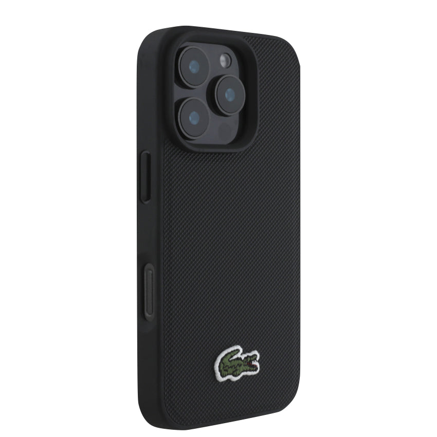iPhone 16 Pro Case Lacoste MagSafe Hard - Black