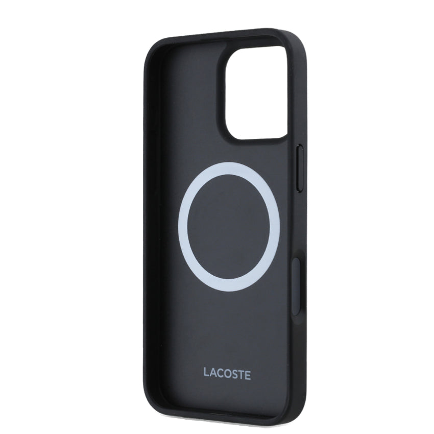iPhone 16 Pro Case Lacoste MagSafe Hard - Black