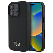 iPhone 16 Pro Max Case Lacoste MagSafe Hard - Black