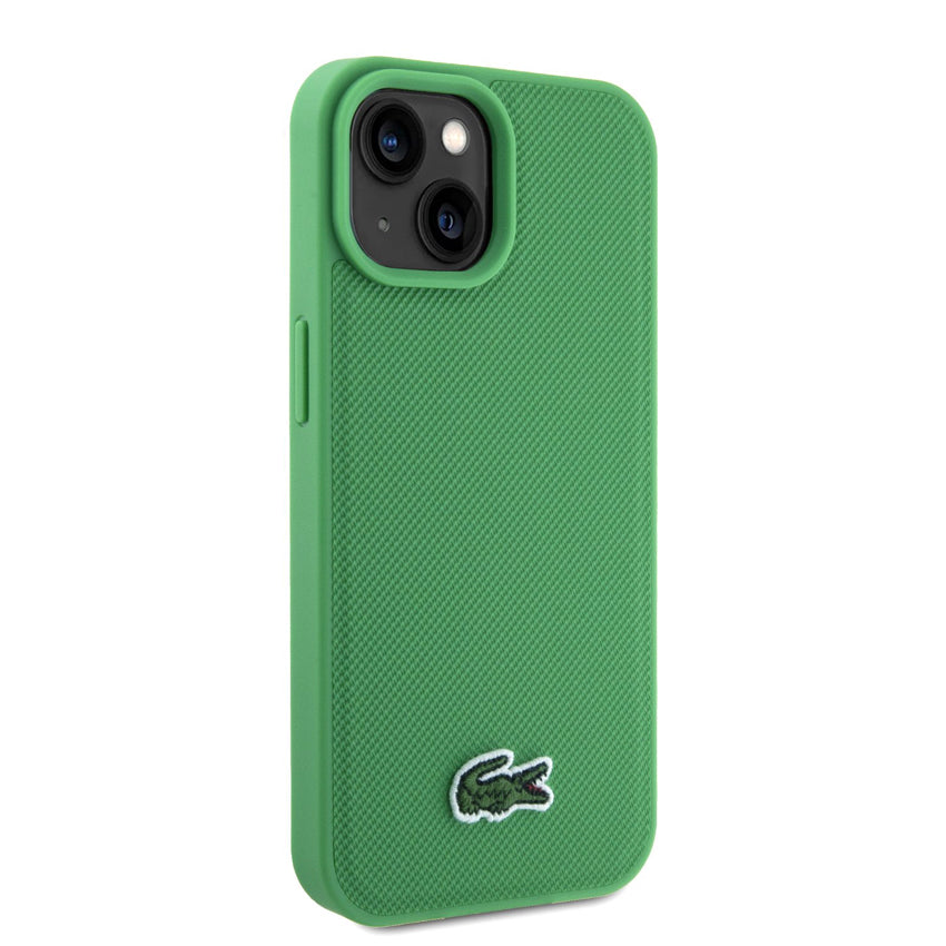 LACOSTE Mag Hard Case for iPhone 15 - Green