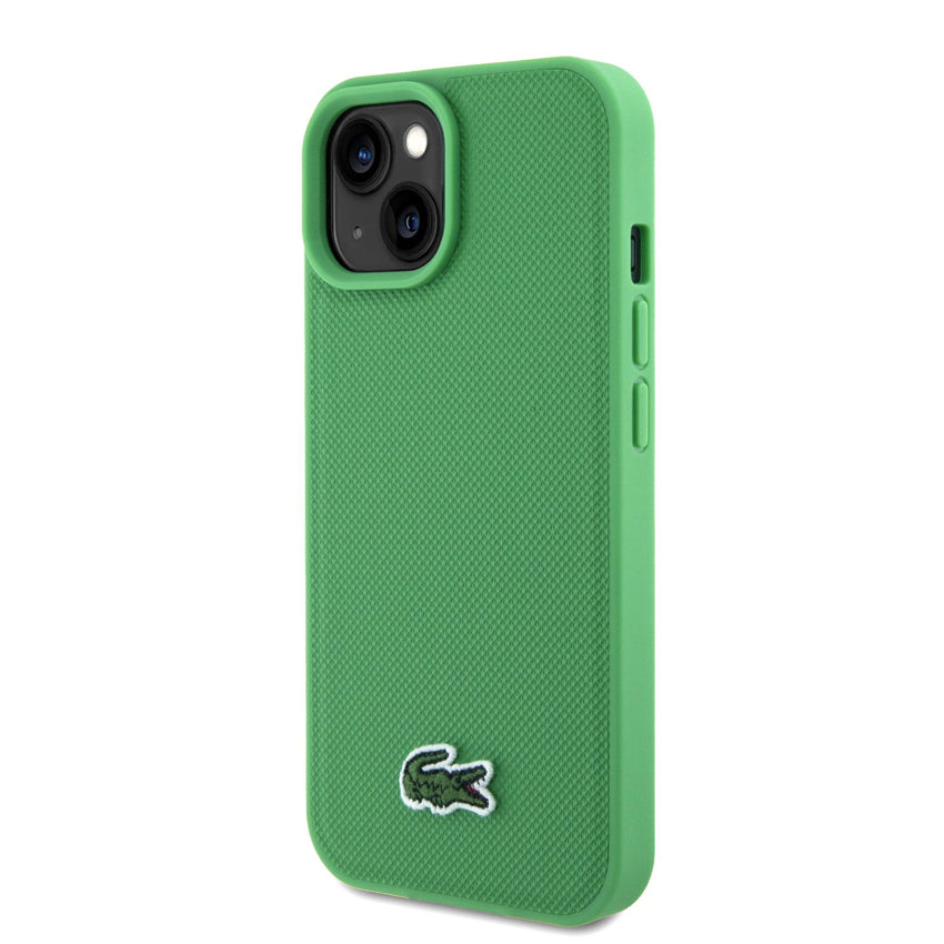 LACOSTE Mag Hard Case for iPhone 15 - Green