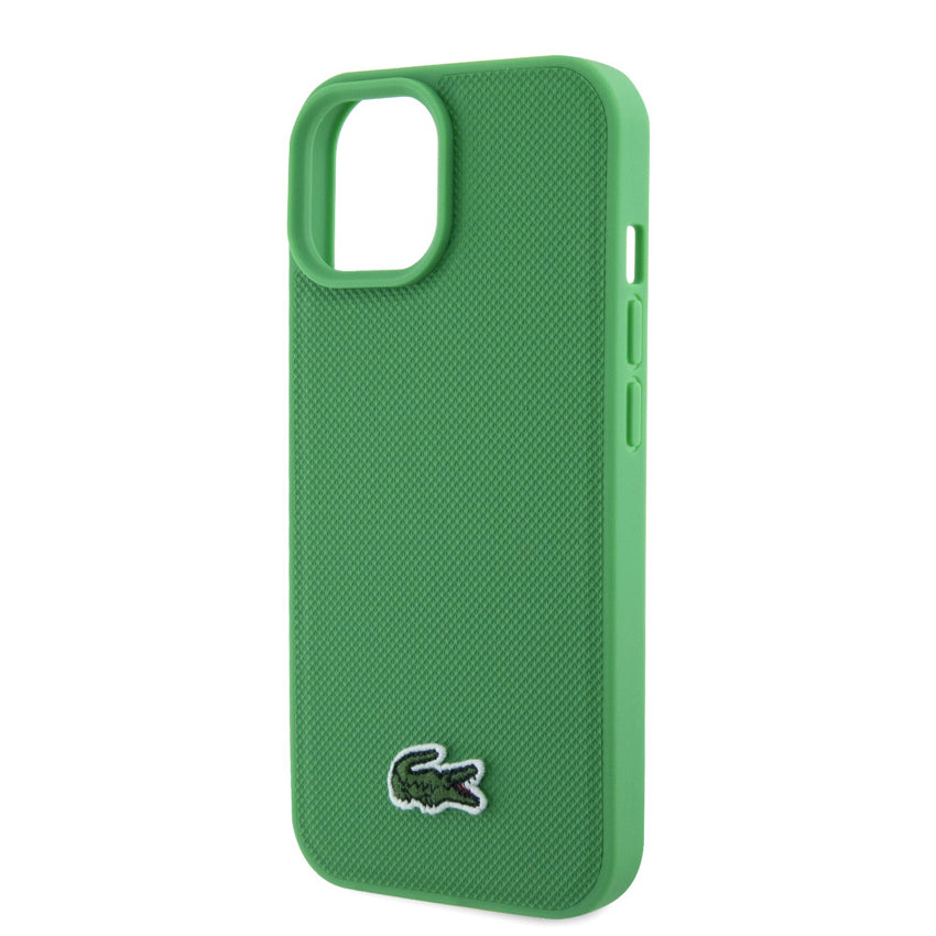 LACOSTE Mag Hard Case for iPhone 15 - Green