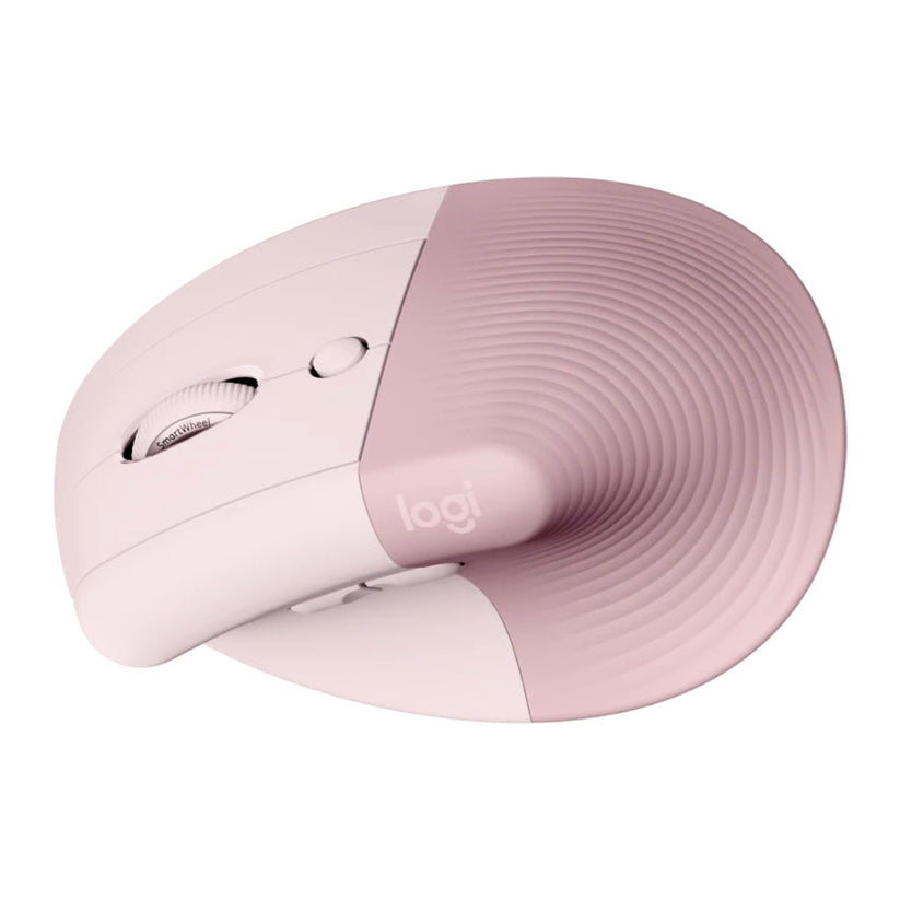 เมาส์ไร้สาย Logitech Lift Vertical Ergonomic Mouse สี Dark Rose จากแบรนด์ LOGITECH
