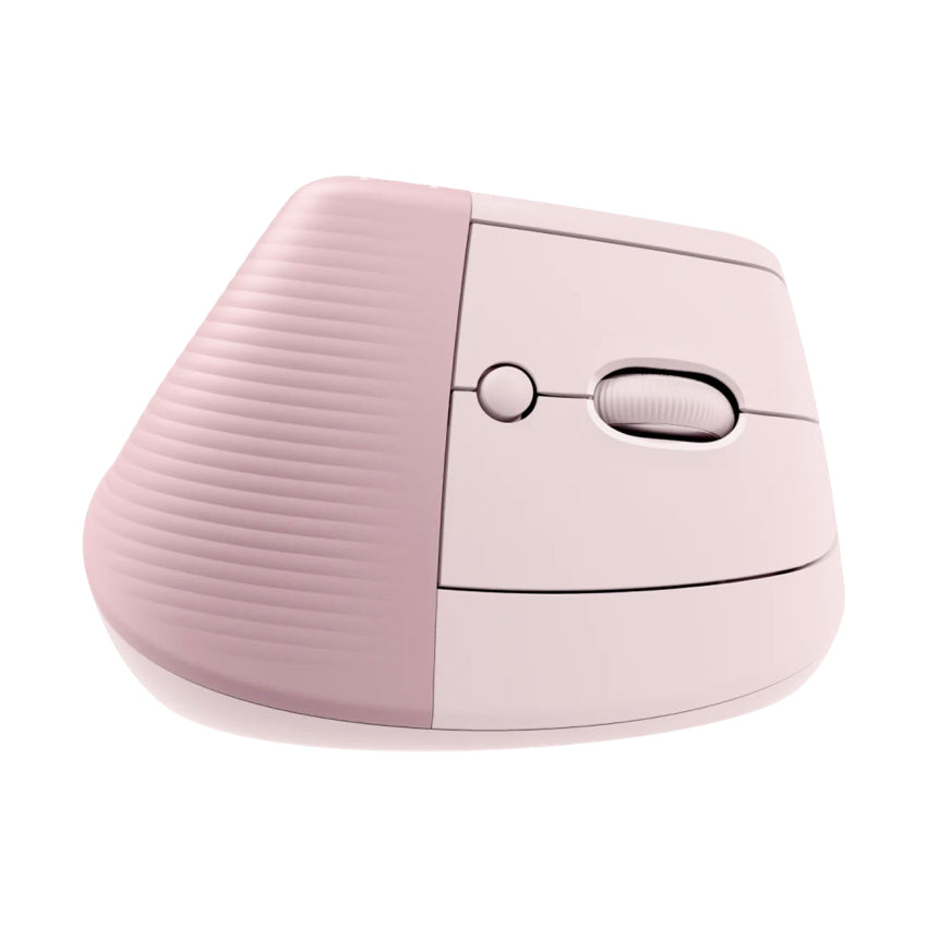 Logitech Lift Vertical Ergonomic Mouse - Dark Rose