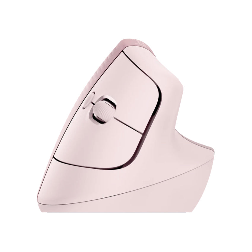 Logitech Lift Vertical Ergonomic Mouse - Dark Rose