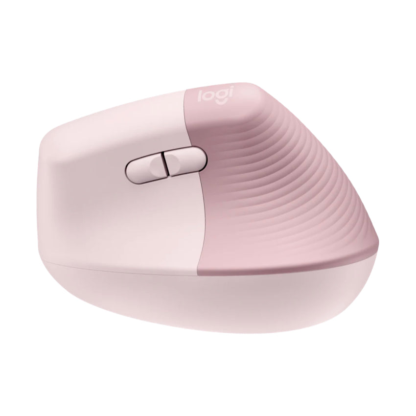 Logitech Lift Vertical Ergonomic Mouse - Dark Rose