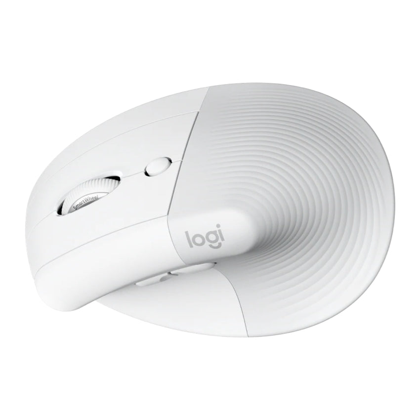 เมาส์ไร้สาย Logitech Lift Vertical Ergonomic Mouse สี Pale Grey จากแบรนด์ LOGITECH