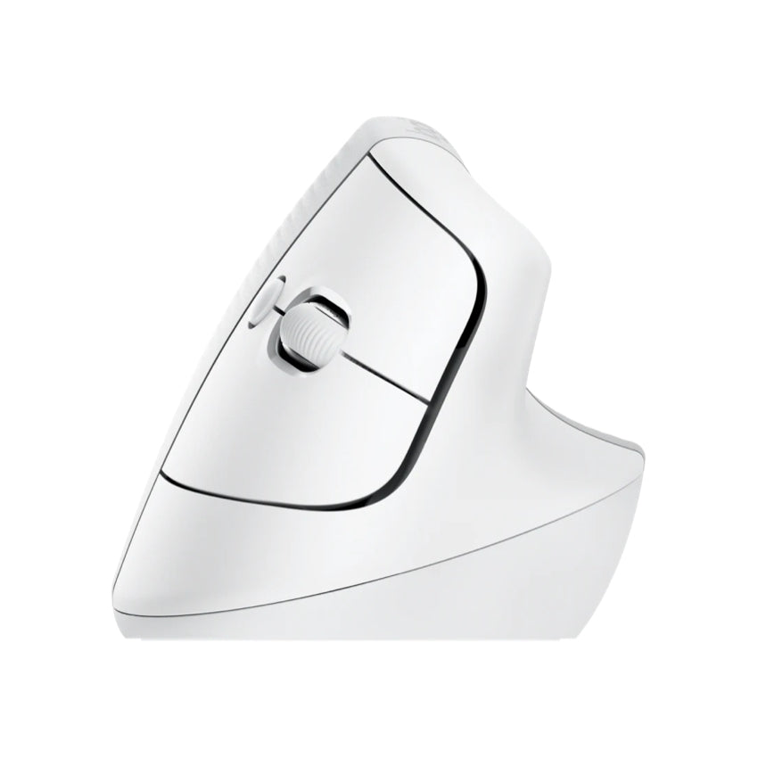 Logitech Lift Vertical Ergonomic Mouse - Pale Grey