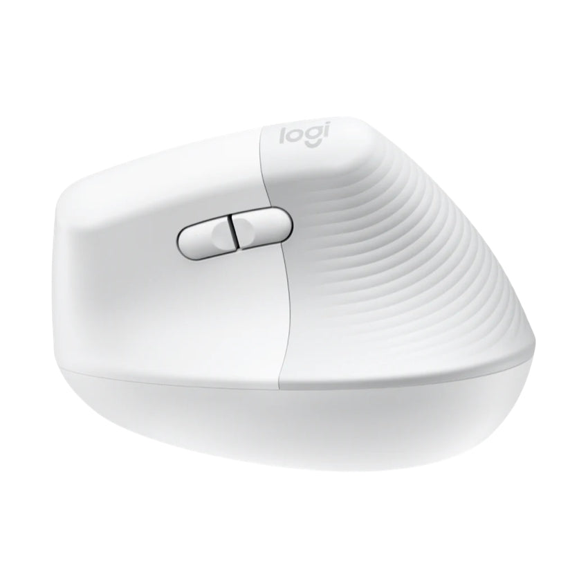 Logitech Lift Vertical Ergonomic Mouse - Pale Grey