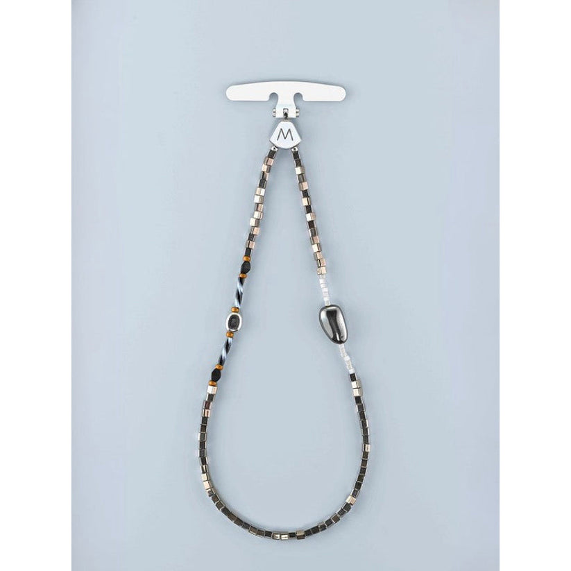 สายคล้องข้อมือ M.Craftsman M.Beads Tree Series ลาย Cacao สำหรับ โทรศัพท์มือถือทุกรุ่น ป้องกันตกหล่น