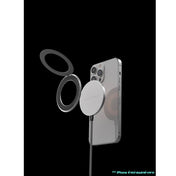 M.CRAFTSMAN PowerRing Magsafe Wireless Charger - Silver