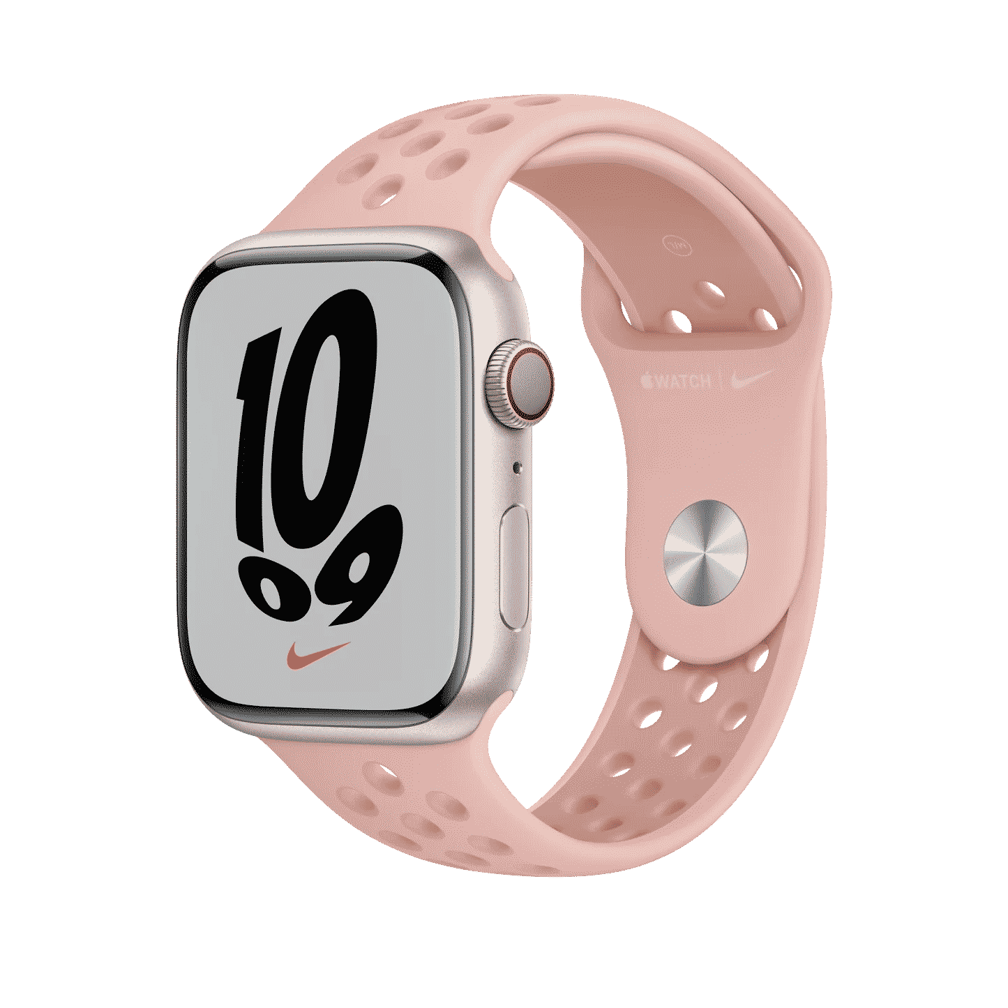 45mm Pink Oxford/Rose Whisper Nike Sport Band