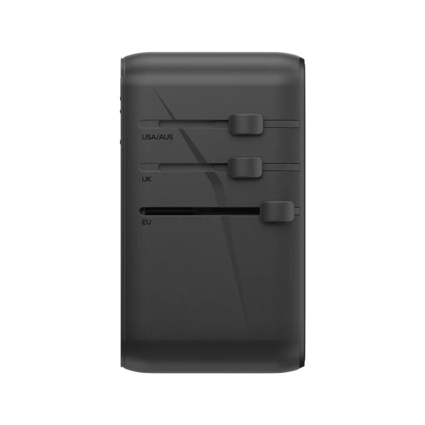 MOMAX 1-World 120W GaN 4-port + AC travel adapter