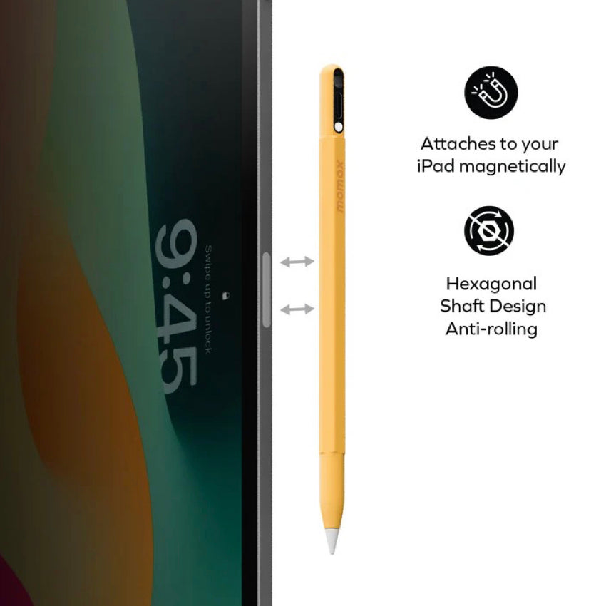 Momax Mag.Link Pop Magnetic Active Stylus Pen - Yellow
