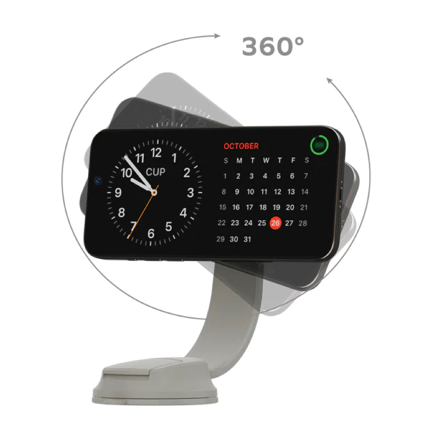 MOMAX Q2.Mag Mount Qi2 Magnetic Wireless Charging Car Mount