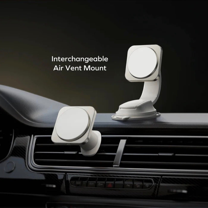 MOMAX Q2.Mag Mount Qi2 Magnetic Wireless Charging Car Mount