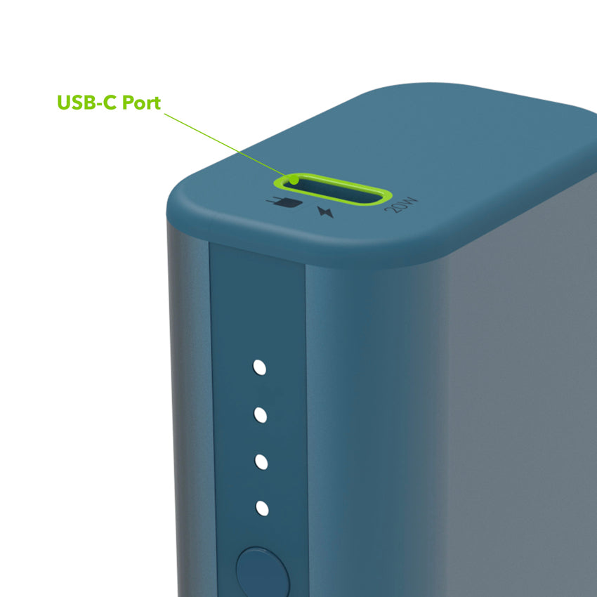 MOPHIE PWRSTN MINI 5K BATT - BLU