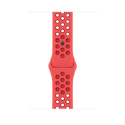 45mm Bright Crimson/Gym Red Nike Sport Band