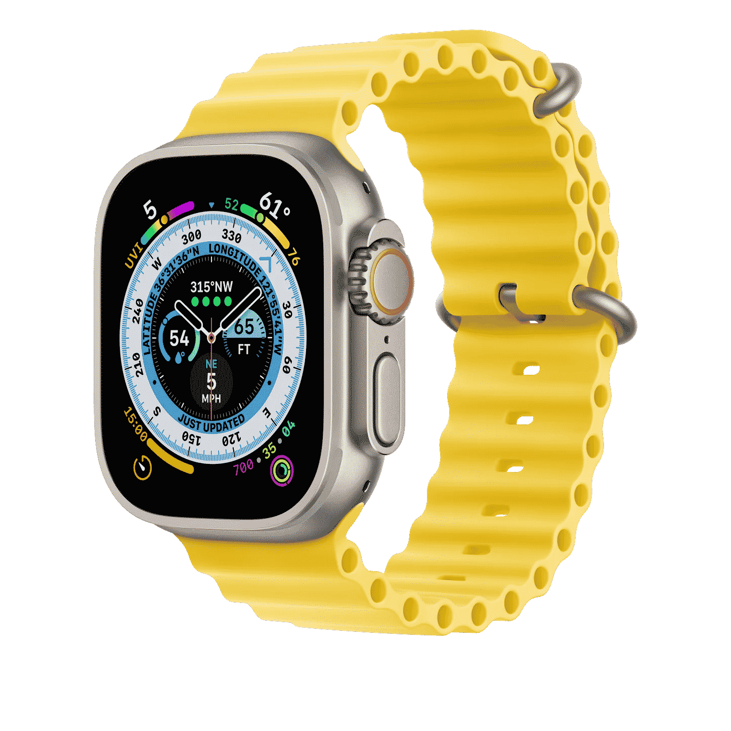 49mm Yellow Ocean Band