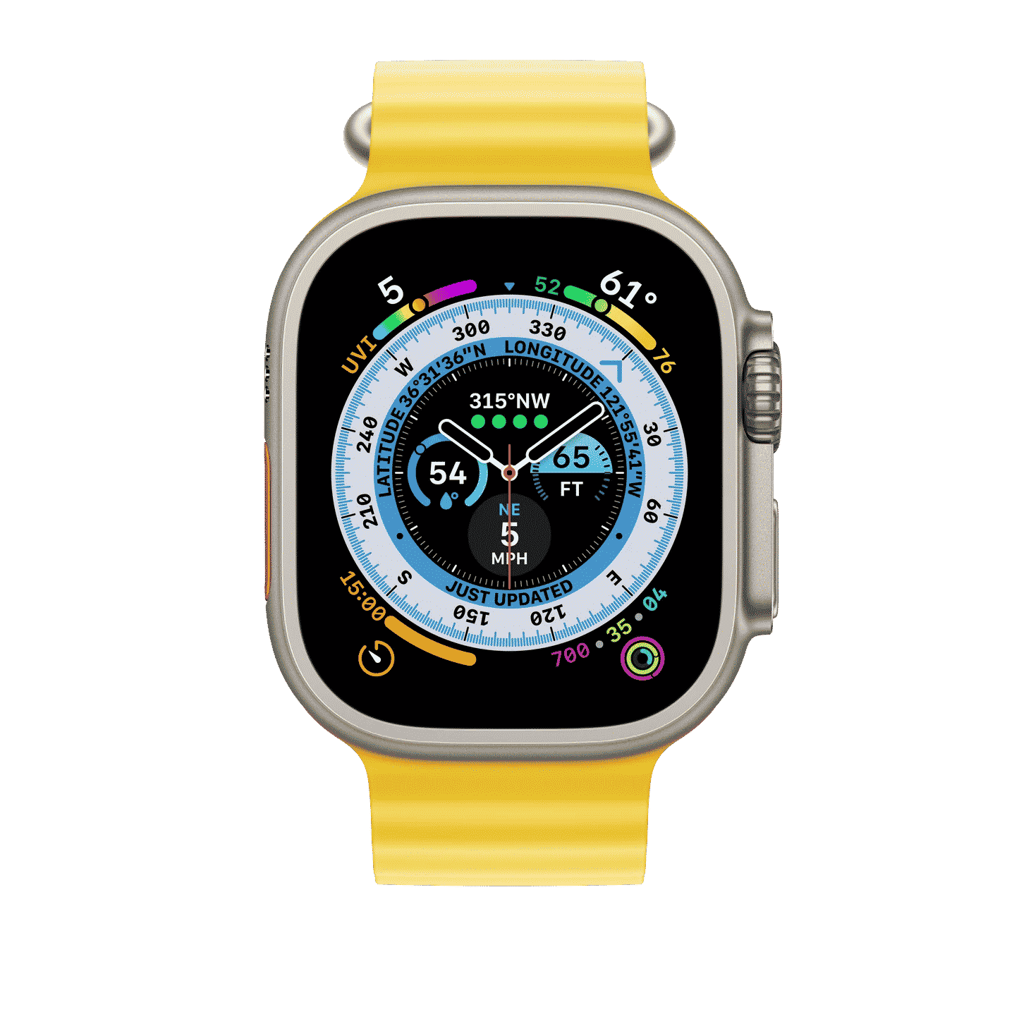 49mm Yellow Ocean Band