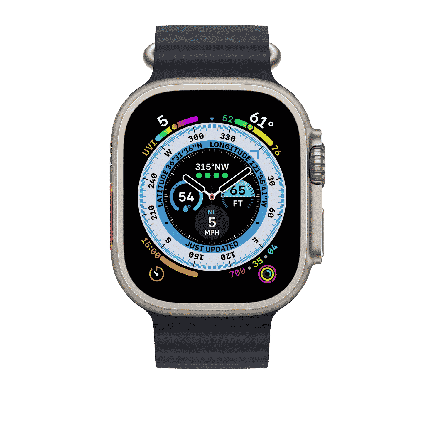 49mm Midnight Ocean Band