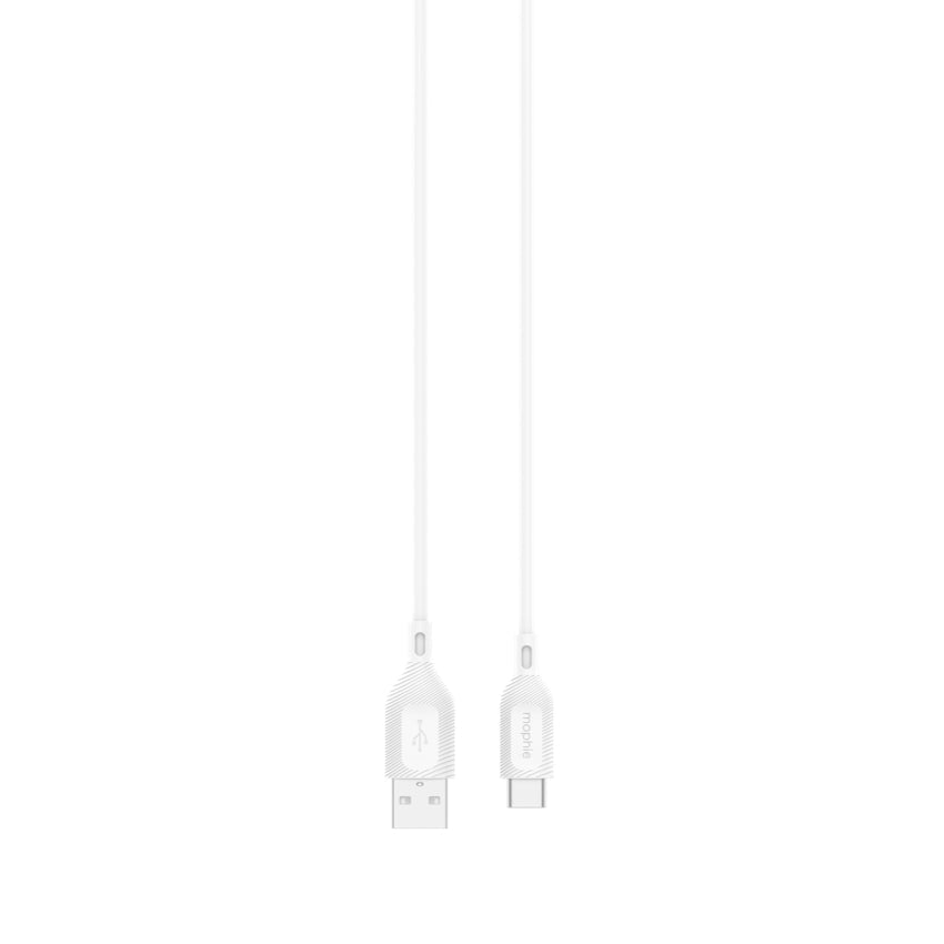 Mophie Essential USB-A to USB-C TPE Cable - White (1m)