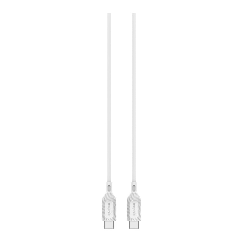 Mophie Essential USB-C to USB-C 60W TPE Cable 1m - White