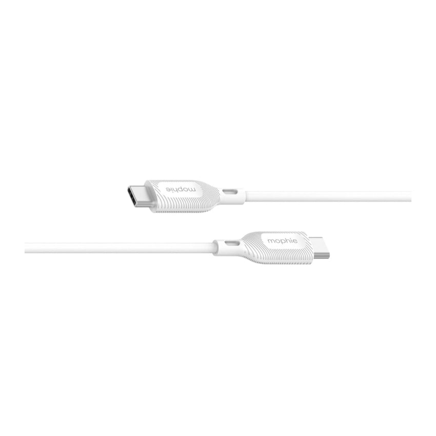 Mophie Essential USB-C to USB-C 60W TPE Cable 1m - White