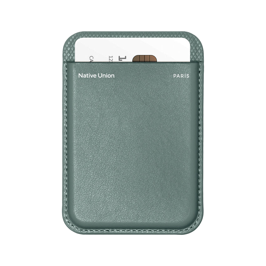 Native Union Classic Card Wallet-Slate Green